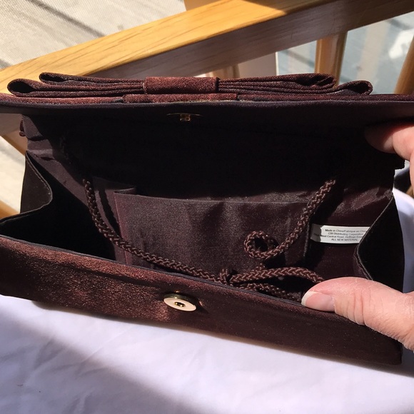 Maroon Clutch or Shoulder Bag - Picture 6 of 10